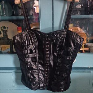 Tripp Nyc corset style top NWT sz XXL 2X goth Hot Topic rare